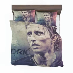 Excellent Croatian Football Player Luka Modric Bedding Set 1