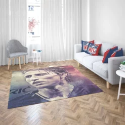 Excellent Croatian Football Player Luka Modric Rug 2