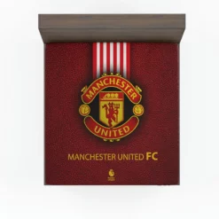 Excellent English Soccer Team Manchester United Logo Fitted Sheet