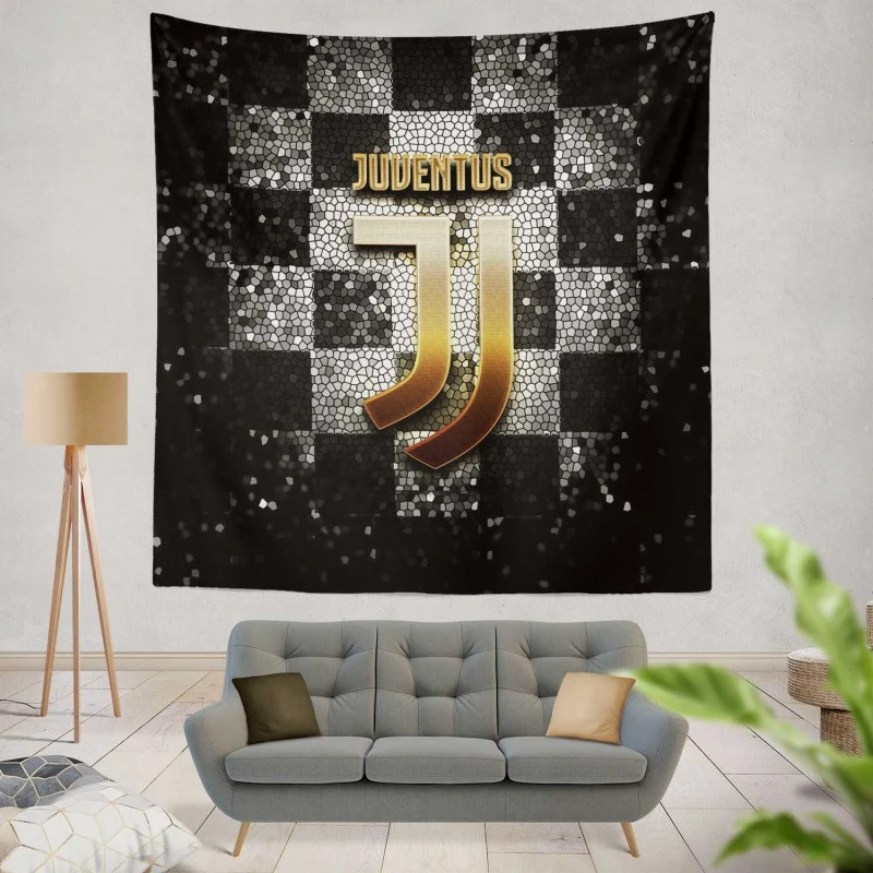 Excellent Football Club Juventus FC Tapestry