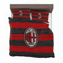 Excellent Football Club in Italy AC Milan Bedding Set 1