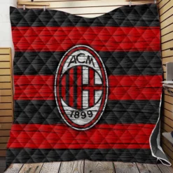Excellent Football Club in Italy AC Milan Quilt Blanket