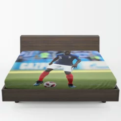 Excellent France Soccer Player N Golo Kante Fitted Sheet 1