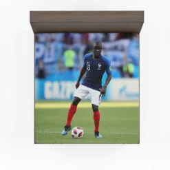 Excellent France Soccer Player N Golo Kante Fitted Sheet