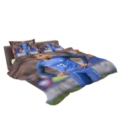 Excellent French Football Player Kylian Mbappe Bedding Set 2