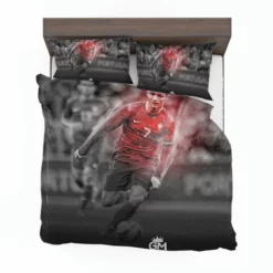 Excellent Juve Football Player Cristiano Ronaldo Bedding Set 1