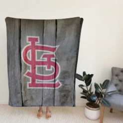 Excellent MLB Baseball Club St Louis Cardinals Fleece Blanket