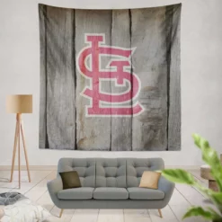 Excellent MLB Baseball Club St Louis Cardinals Tapestry