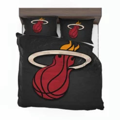 Excellent NBA Basketball Club Miami Heat Bedding Set 1