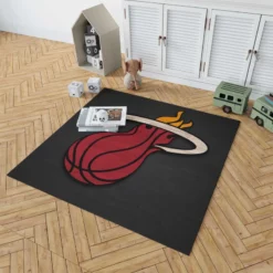 Excellent NBA Basketball Club Miami Heat Rug 1