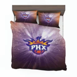 Excellent NBA Basketball Club Phoenix Suns Bedding Set 1