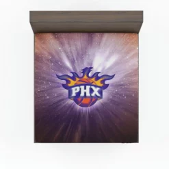 Excellent NBA Basketball Club Phoenix Suns Fitted Sheet