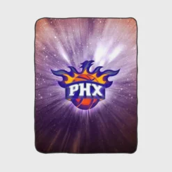 Excellent NBA Basketball Club Phoenix Suns Fleece Blanket 1