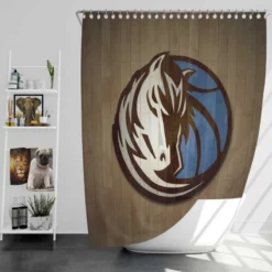 Excellent NBA Basketball Team Dallas Mavericks Shower Curtain