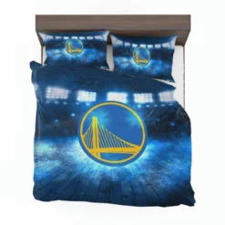 Excellent NBA Basketball Team Golden State Warriors Bedding Set 1