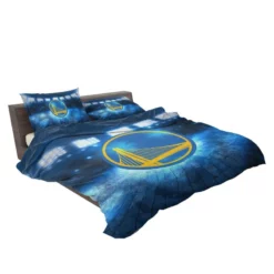 Excellent NBA Basketball Team Golden State Warriors Bedding Set 2