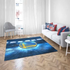 Excellent NBA Basketball Team Golden State Warriors Rug 2