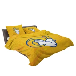 Excellent NFL Football Club Los Angeles Rams Bedding Set 2