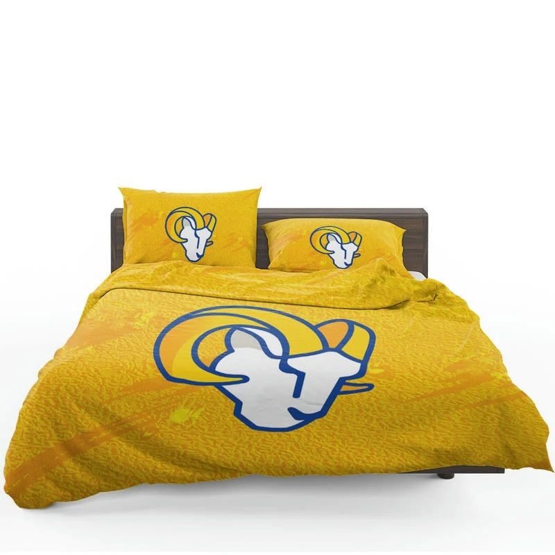 Excellent NFL Football Club Los Angeles Rams Bedding Set