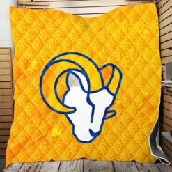 Excellent NFL Football Club Los Angeles Rams Quilt Blanket