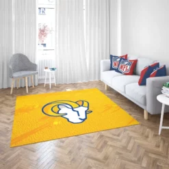 Excellent NFL Football Club Los Angeles Rams Rug 2