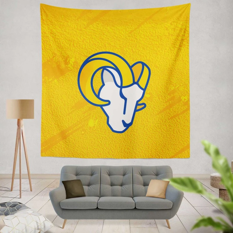 Excellent NFL Football Club Los Angeles Rams Tapestry