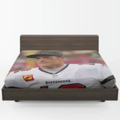 Excellent NFL Player Tom Brady Fitted Sheet 1