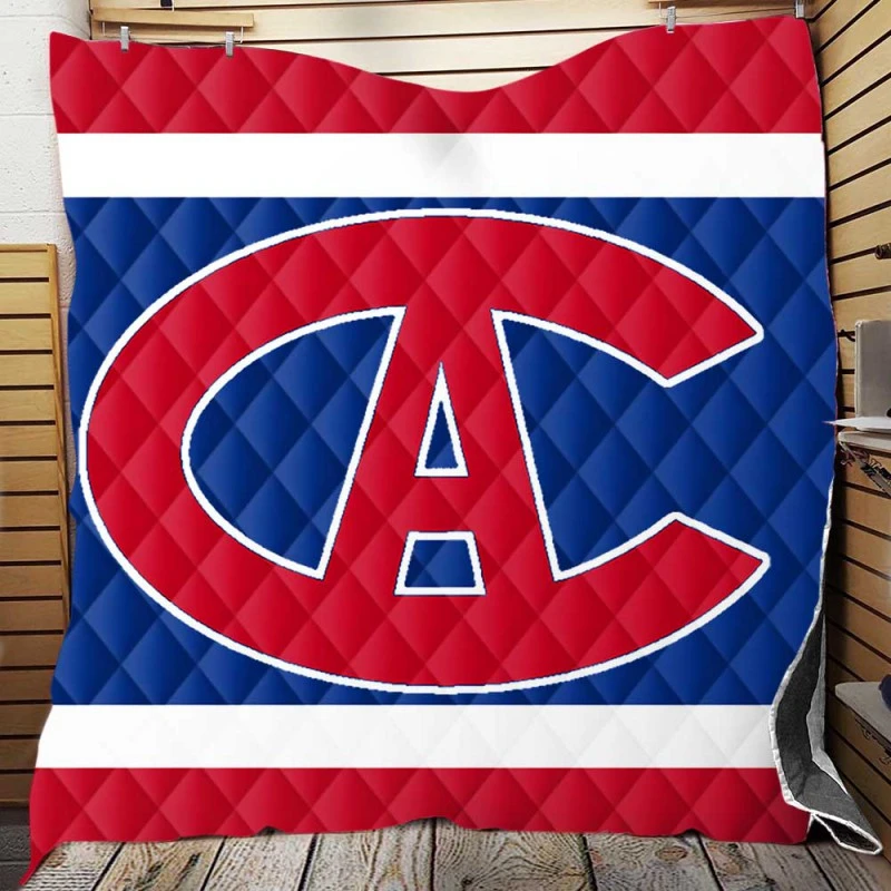 Excellent NHL Hockey Team Montreal Canadiens Quilt Blanket