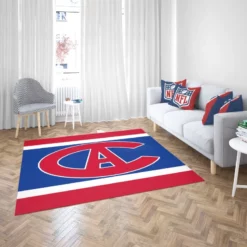 Excellent NHL Hockey Team Montreal Canadiens Rug 2