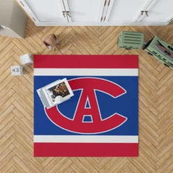 Excellent NHL Hockey Team Montreal Canadiens Rug