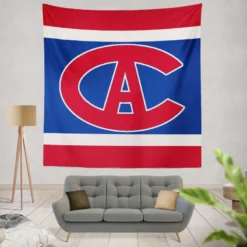 Excellent NHL Hockey Team Montreal Canadiens Tapestry