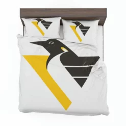 Excellent NHL Team Pittsburgh Penguins Bedding Set 1