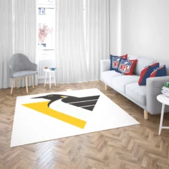 Excellent NHL Team Pittsburgh Penguins Rug 2