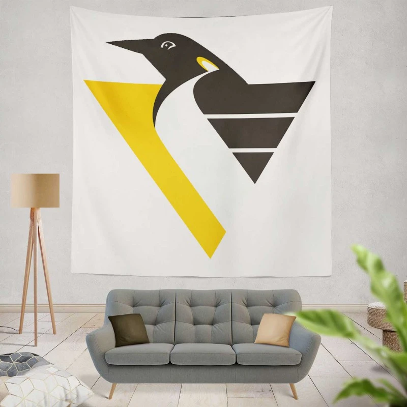 Excellent NHL Team Pittsburgh Penguins Tapestry