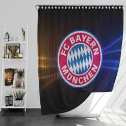 Excellent Soccer Club FC Bayern Munich Shower Curtain