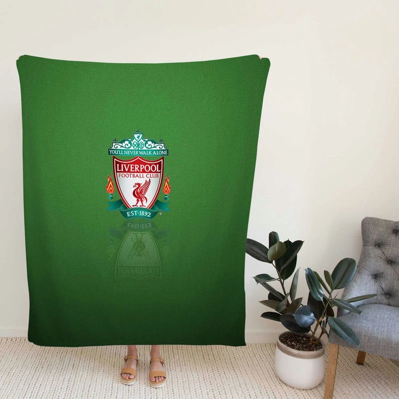 Excellent Soccer Team Liverpool FC Fleece Blanket