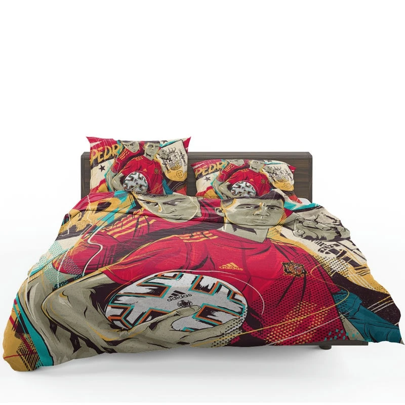 Excellent Spanish Football Player Pedri Bedding Set