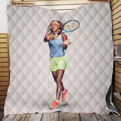 Excellent Tennis Player Naomi Osaka Quilt Blanket