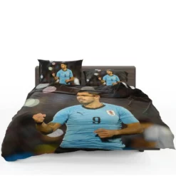 Excellent Uruguay Soccer Player Luis Suarez Bedding Set