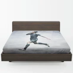 Excellent Welsh Football Player Gareth Bale Fitted Sheet 1