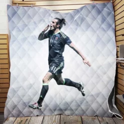 Excellent Welsh Football Player Gareth Bale Quilt Blanket