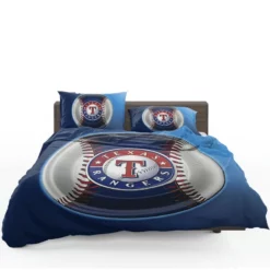 Exciting MLB Club Texas Rangers Bedding Set