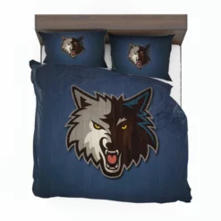 Exciting NBA Basketball Team Minnesota Timberwolves Bedding Set 1