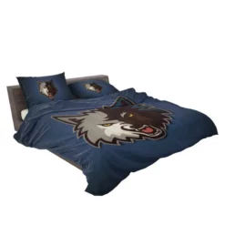 Exciting NBA Basketball Team Minnesota Timberwolves Bedding Set 2