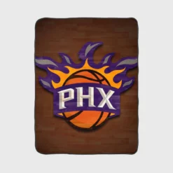 Exciting NBA Basketball Team Phoenix Suns Fleece Blanket 1