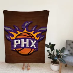 Exciting NBA Basketball Team Phoenix Suns Fleece Blanket