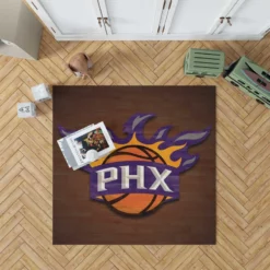 Exciting NBA Basketball Team Phoenix Suns Rug