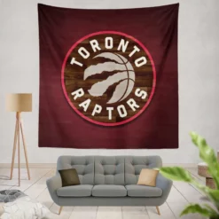 Exciting NBA Basketball Team Toronto Raptors Tapestry