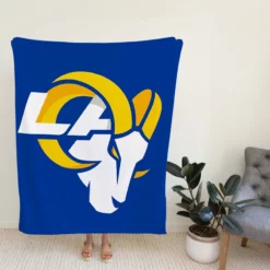 Exciting NFL Club Los Angeles Rams Fleece Blanket
