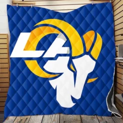 Exciting NFL Club Los Angeles Rams Quilt Blanket